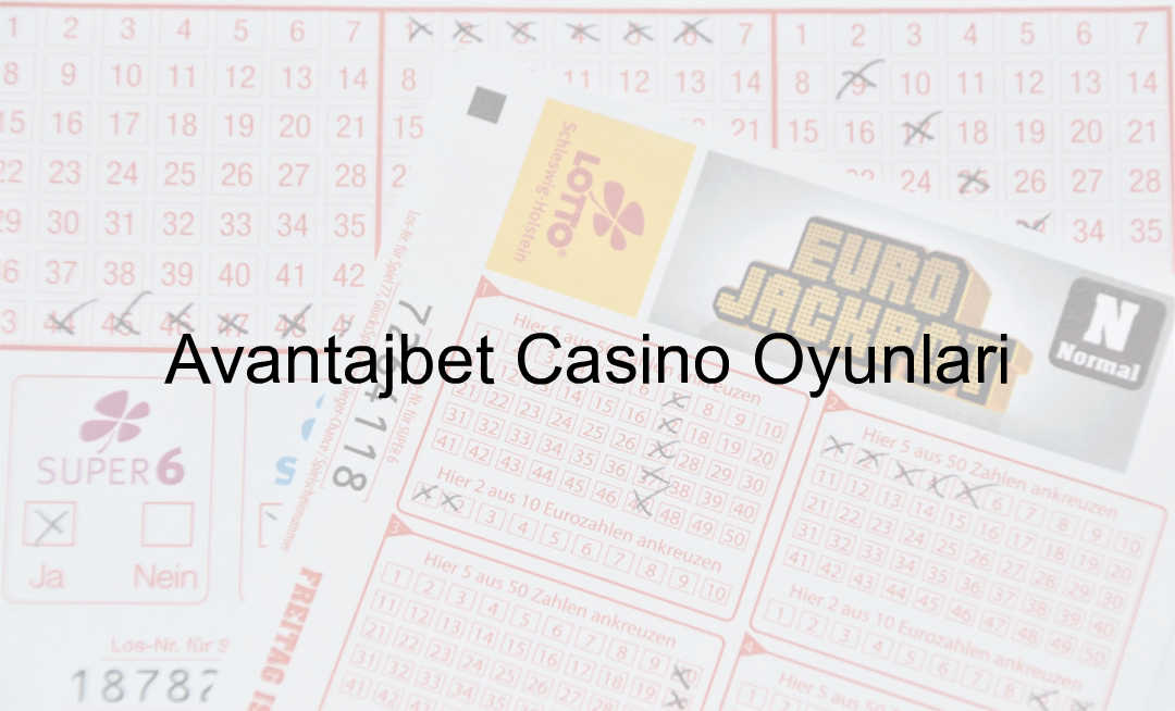 Avantajbet casino oyunları